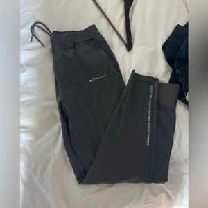 Gray Alphalete Joggers.